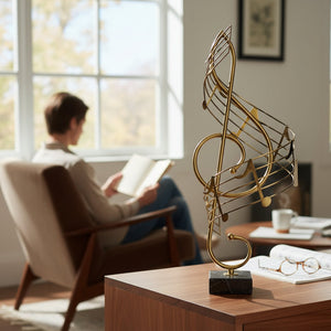 Musical Note Brasso Ornament
