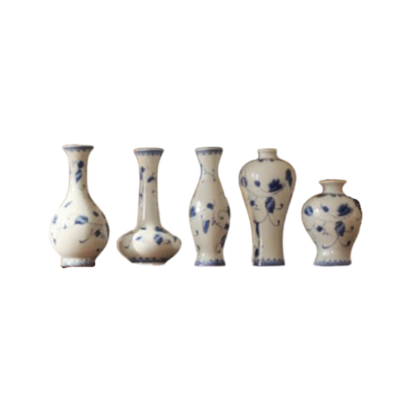Sapphire Crest Ceramic Pottery Set