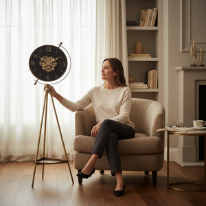 Urban Gear Industrial Tripod Clock