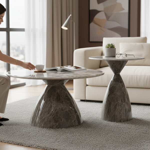 Luxury Designed Centre Table with Coffee Table Set