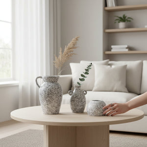 Verdure Sanctum Ceramic Vases Set
