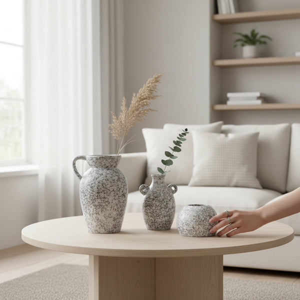 Verdure Sanctum Ceramic Vases Set