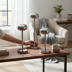 Modern Metallic Decor Stands