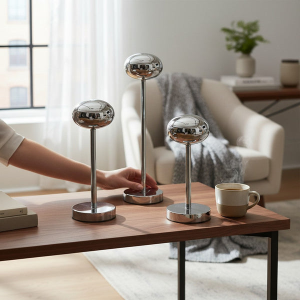 Modern Metallic Decor Stands