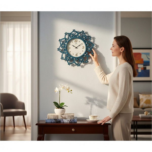Bronze Elegance Signature Wall Clock