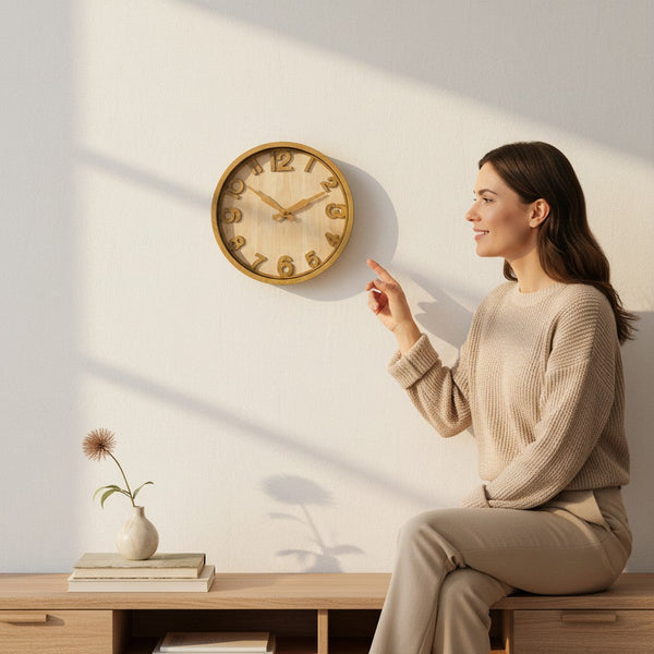 Royal Bronze Wall Timepiece