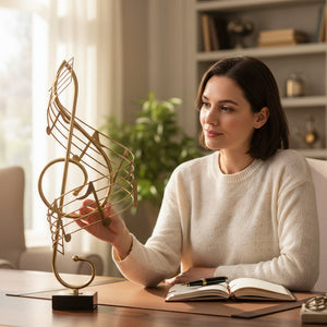 Musical Note Brasso Ornament