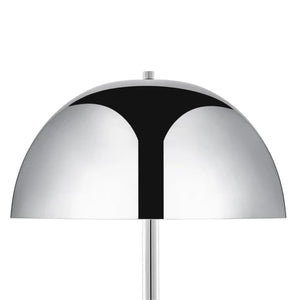 Onyx Halo Metallic Dome Floor Lamp