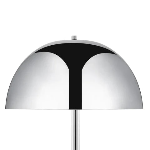 Onyx Halo Metallic Dome Floor Lamp