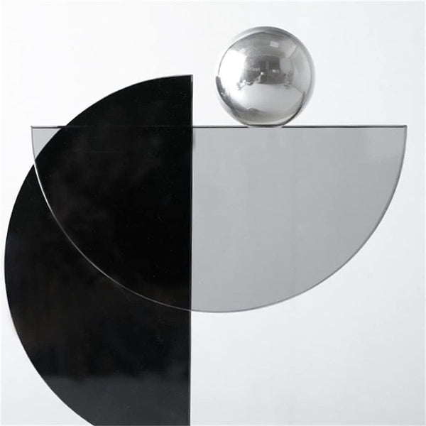 Modern Abstract Desk Crystal Sculpture