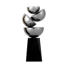 Heavy Cut Crystal Table Ornament