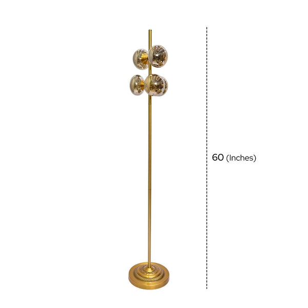Luna Crystal Glow Floor Lamp